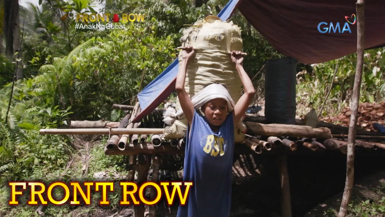 Front Row: 14-anyos na binatilyo, nagbubuhat ng kopra at uling sa bundok para kumita