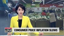 S. Korea's consumer prices edge up 0.5% in February, slowest increase in 30 months