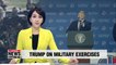 S. Korea-U.S. military drills were not discussed at Hanoi summit: Trump