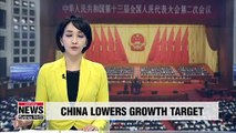 China lowers economic growth target for 2019