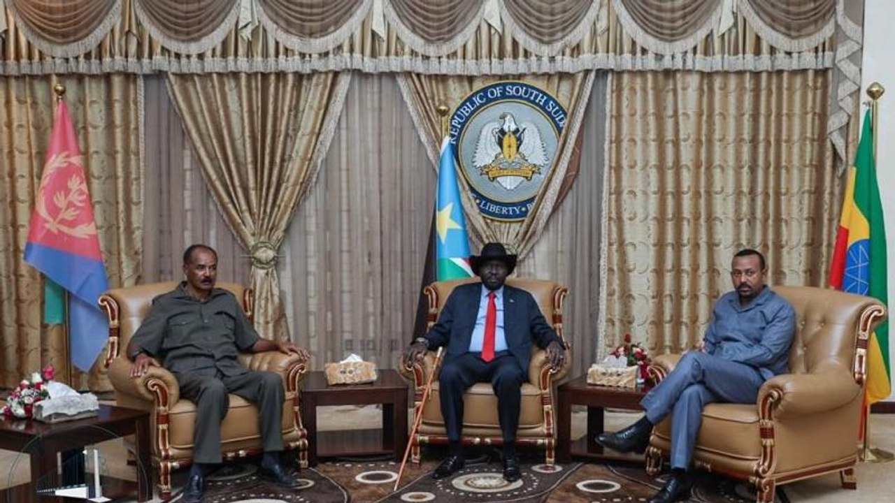 Ethiopia, Eritrea leaders visit South Sudan for...