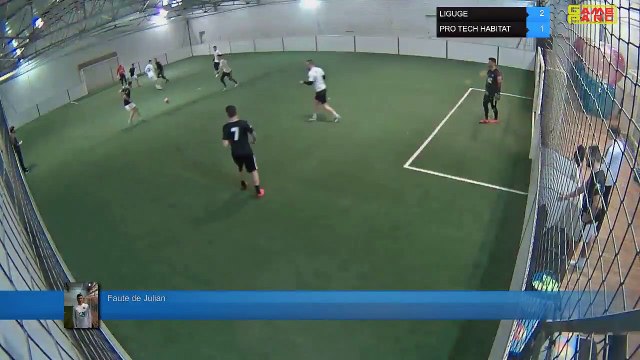 Faute de Julian - LIGUGE Vs PRO TECH HABITAT - 04/03/19 20:03 - LIGUE 1 - Poitiers Game Parc