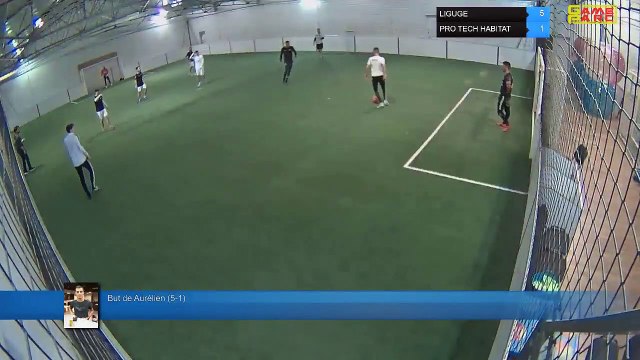 But de Aurélien (5-1) - LIGUGE Vs PRO TECH HABITAT - 04/03/19 20:03 - LIGUE 1 - Poitiers Game Parc