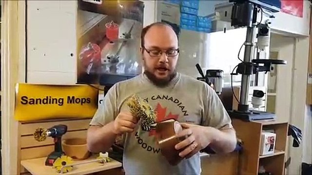 Sanding The Inside of a Bowl With a Cup Sanding Mop! Ethanswers