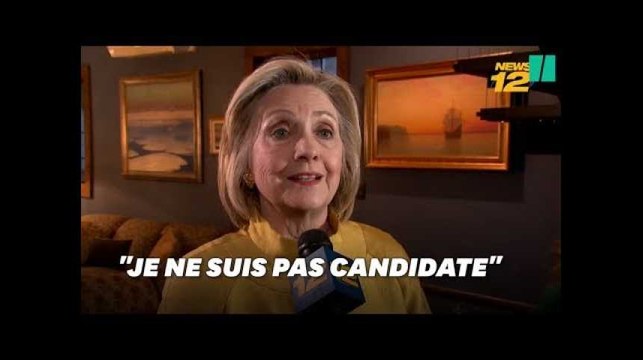 Hillary Clinton ne sera pas candidate à l'élection américaine de 2020