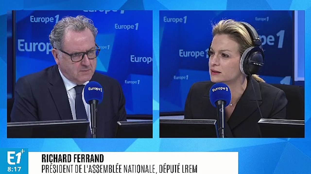Richard Ferrand se confie sur l'élection européenne à venir : "Nous avons le scénario, le chemin et l'orientation donnés par Emmanuel Macron"