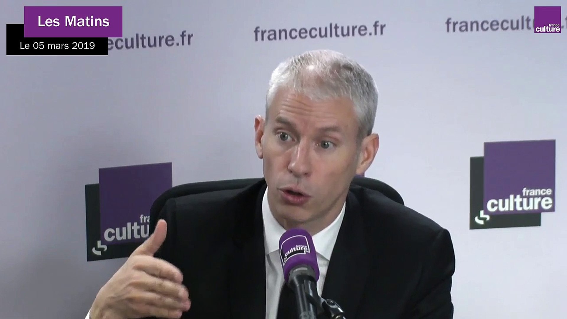 Franck Riester : "Les antennes de Radio France seront sur la RNT" - Vidéo  Dailymotion