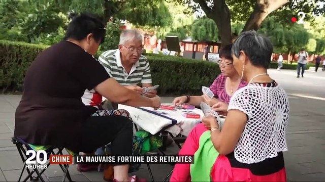 Chine : Découvrez le très faible montant versé aux 264 millions de retraités dans le pays ! Vidéo