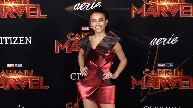 Ciara Riley Wilson Captain Marvel World Premiere Red Carpet
