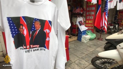 A look at Trump-Kim mania on the streets of Hanoi