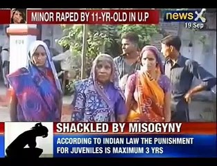 Descargar video: India Shamed_ NewsX - Eight year minor, raped by eleven year old in Faizabad, UP