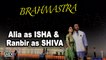 Alia as ISHA & Ranbir as SHIVA in BRAHMASTRA | LOGO launch in Kumbh Mela