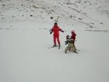 Erste Erfahrungen mit Skifahren