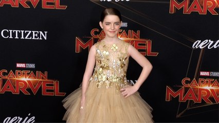 Mckenna Grace "Captain Marvel" World Premiere Red Carpet