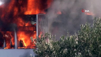 - KKTC'de üniversitede çıkan yangın korkuttu