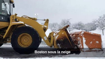 USA: Boston sous la neige