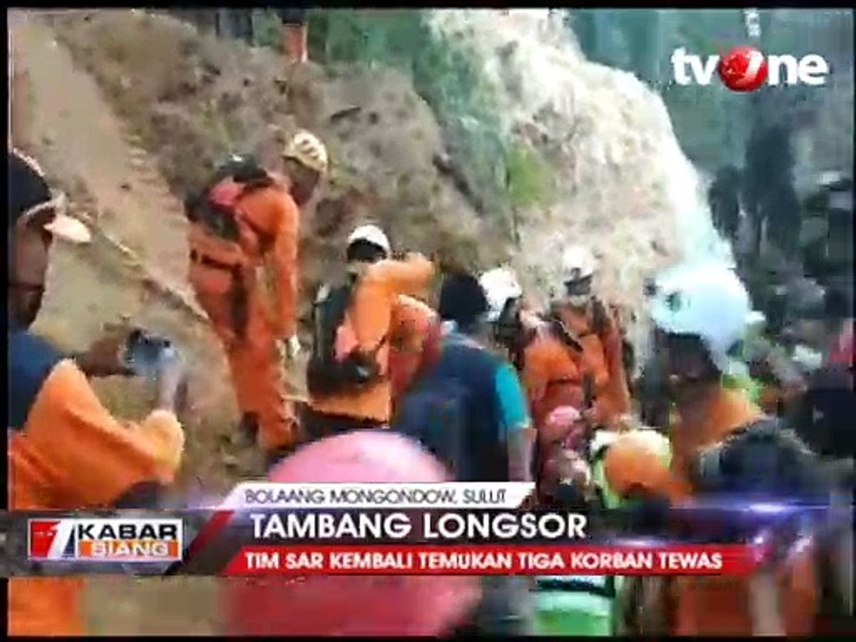 Tim SAR Kembali Evakuasi Tiga Jasad Korban Tambang Longsor