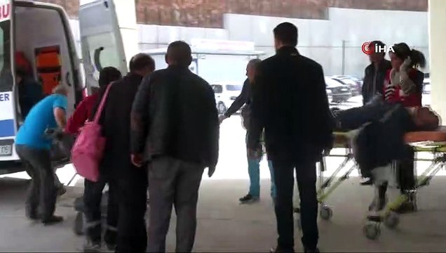 Santralde çalışan işçiler 34 metre yükseklikten yere çakıldı