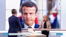 Emmanuel Macron : une tribune pour refonder l'Europe