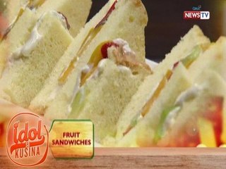 Idol sa Kusina: Fruit Sandwich