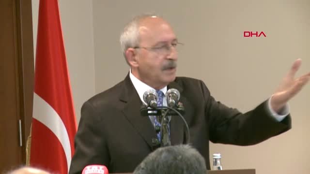 Mersin CHP Lideri Kılıçdaroğlu İş İnsanlarıyla Yaptığı Toplantıda Konuştu-Tamamı Ftp'de