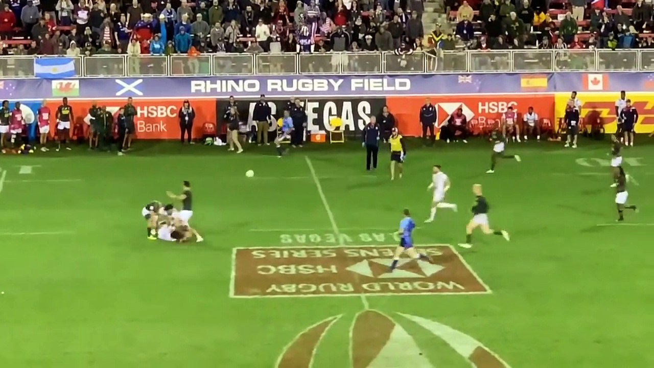 Las Vegas 7s - Danny Barrett est une machine