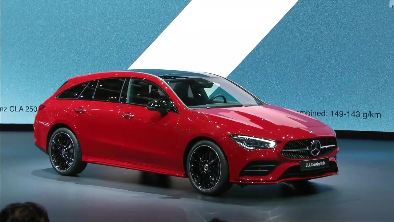 World Premiere Mercedes-Benz CLA Shooting Brake at Geneva Motor Show 2019