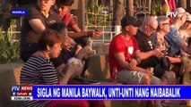 Sigla ng Manila Baywalk, unti-unti nang naibabalik
