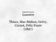 Auguste & Louis Lumière: Thiers, Mac-Mahon, Grévy, Carnot, Félix Faure (1898)
