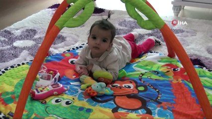 Epcamsel Mutasyumu hastası minik Melek 3 yaşında adeta yeniden doğdu