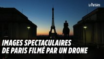 Des images spectaculaires de Paris filmé par un drone