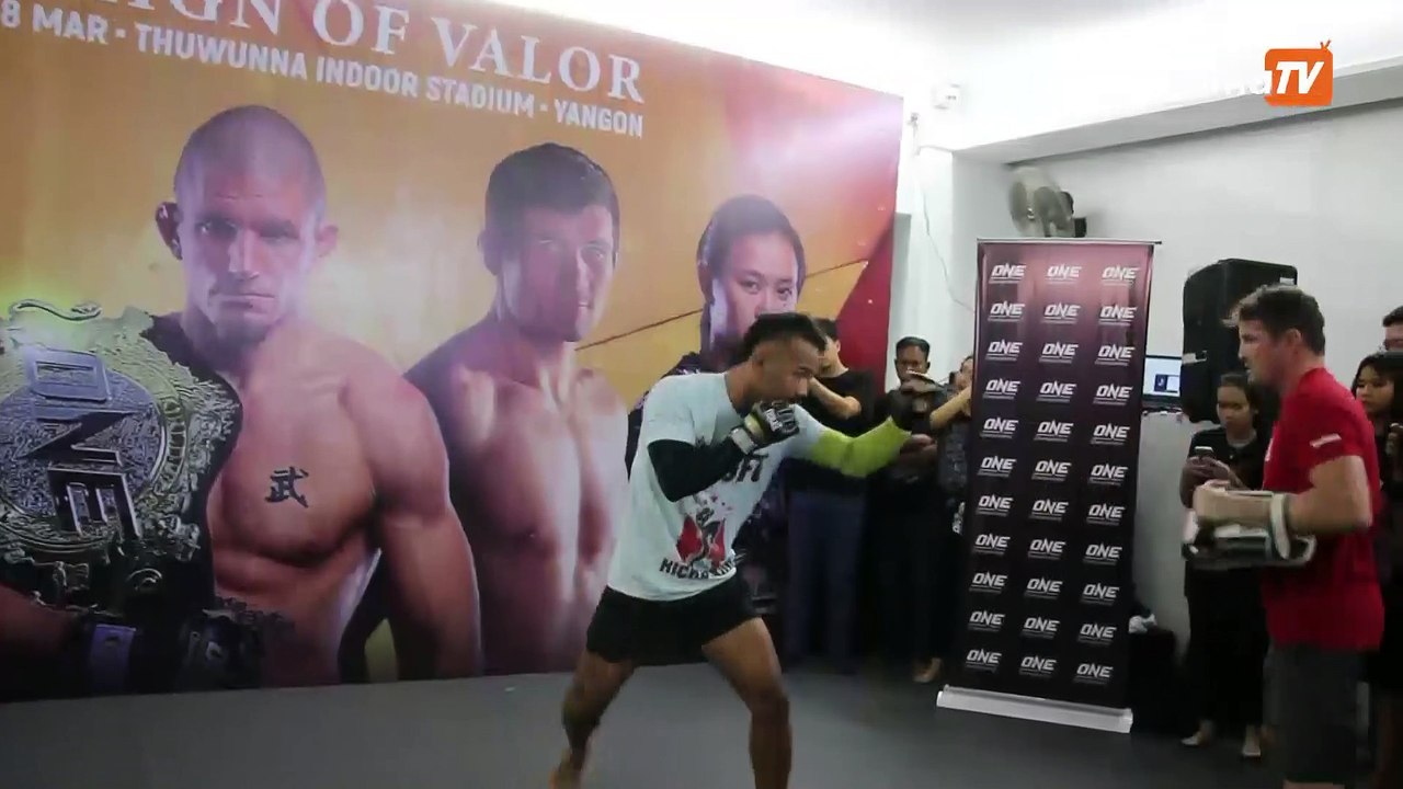 Reign of Valorလို႔အမည္ေပးထားတဲ့  ONE Championship ၿပိဳင္ပြဲကိုမတ္လ ၈ ရက္ေန႔ မွာက်င္းပ