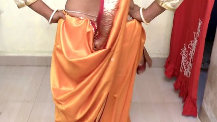 Marwadi Style Saree Wear With Proper Plates Full Tutorial Step By Step   Must Watch