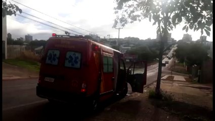 Homem se fere com vidro no Bairro Neva