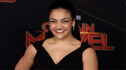 Laurie Hernandez "Captain Marvel" World Premiere Red Carpet