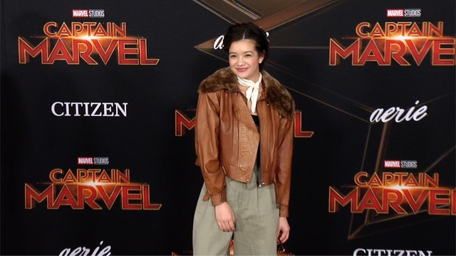 Peyton Elizabeth Lee Captain Marvel World Premiere Red Carpet