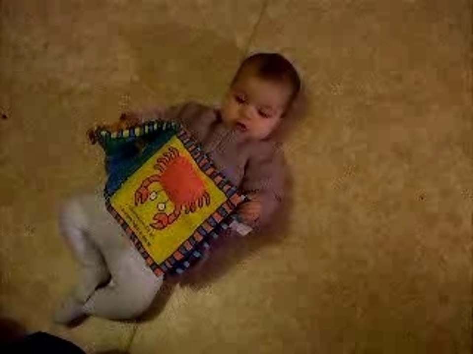 Liee qui lit un livre