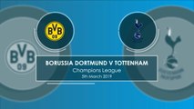 Dortmund v Tottenham - head to head