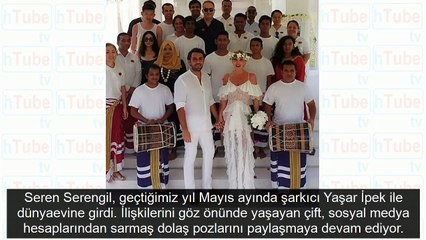Ünlü çift Maldivler'de nikah tazeledi
