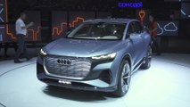 Audi presented the new Q4 E-tron at the 2019 Geneva International Motor Show