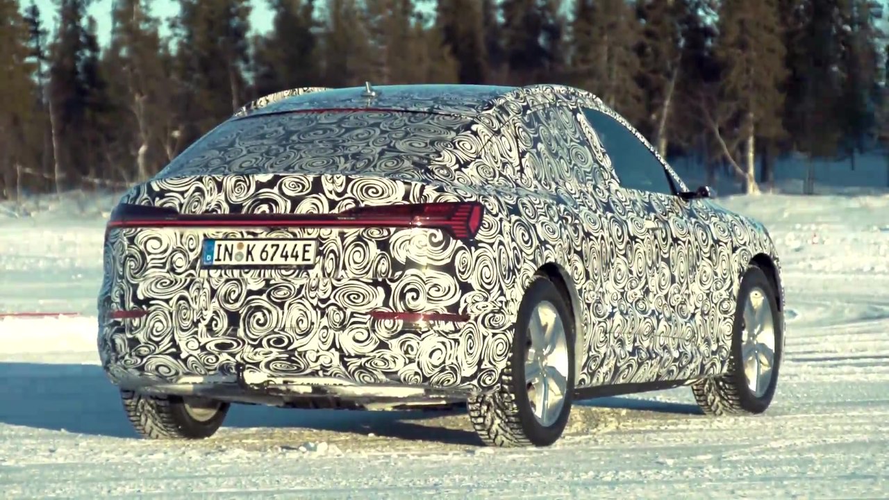 Audi e-tron Sportback Prototype Trailer