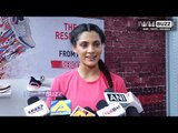 Pooja Gor and Saiyami Kher at the launch of Adidas UB19