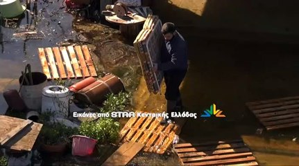 Πλημμυρισμένες περιοχές της Χαλκίδας