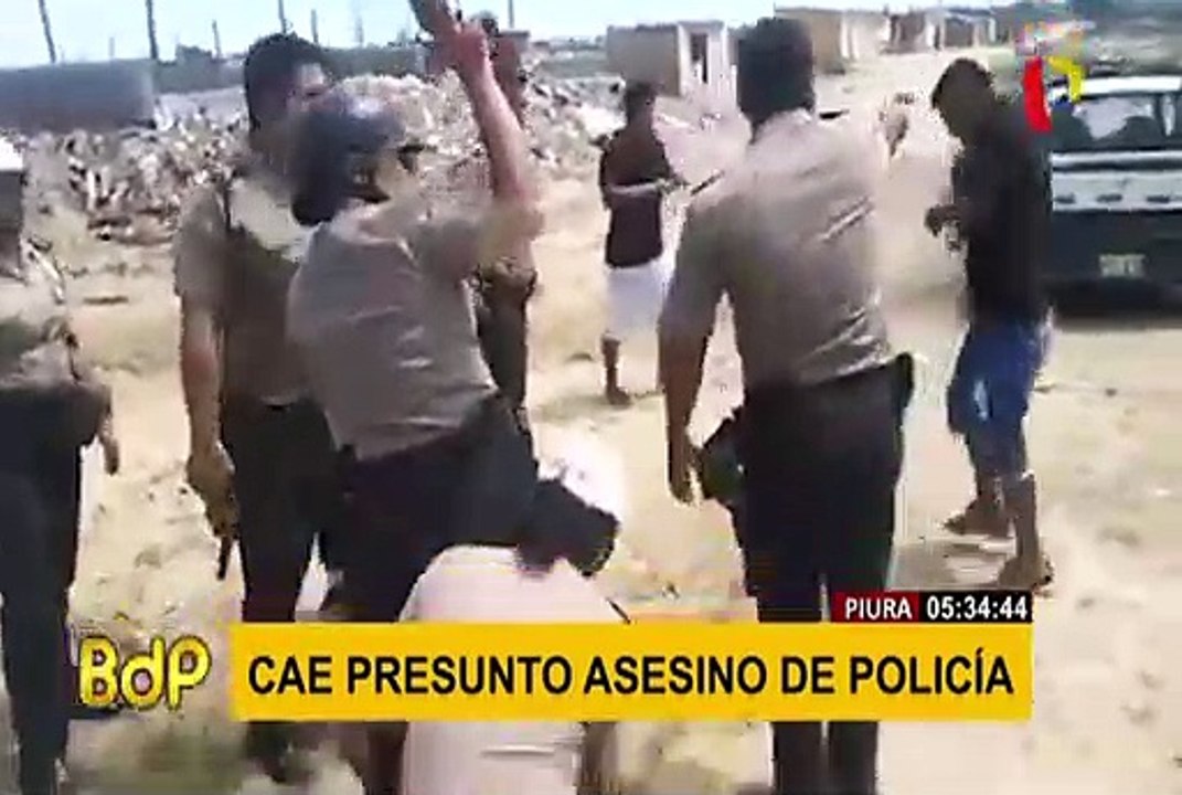 Piura: capturan a presunto asesino de suboficial de la policía