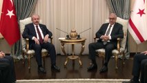 TBMM Başkanı Mustafa Şentop, KKTC Cumhurbaşkanı Akıncı ile bir araya geldi (2) - LEFKOŞA