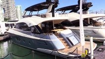 2019 Monte Carlo Yachts 70 - Interior Deck and Bridge Walkthrough - 2019 Miami Yacht Show