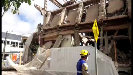 Empresa responsável por obra se manifesta após desabamento