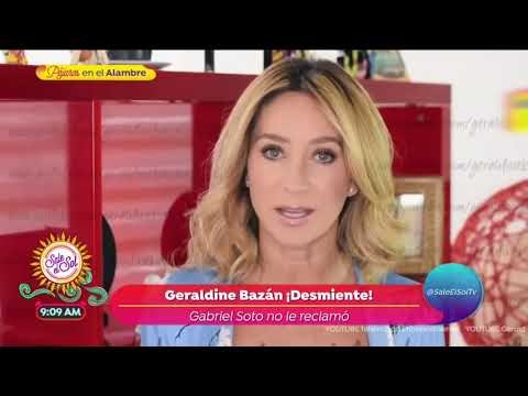 Geraldine ya no quiere saber nada de Gabriel Soto ni Irina Baeva | Sale el Sol