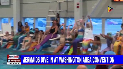 GLOBAL NEWS: Mermaids dive in at Washington Area Convention