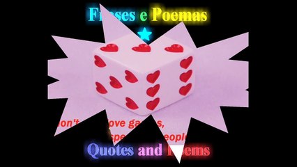 I don't play love games, i respect the people feelings [Quotes and Poems]